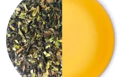 Authentic Darjeeling high-grown tea leaves